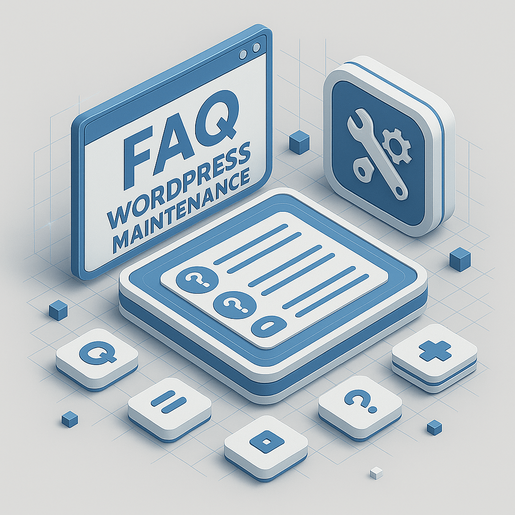 Bild FAQ - WordPress-Wartung
