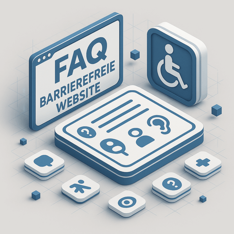 Bild FAQ - Barrierefreies Webdesign